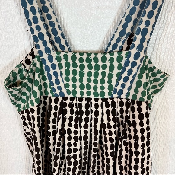 BCBGMaxAzria Polka Dot Black and White Blouse - Picture 5 of 8